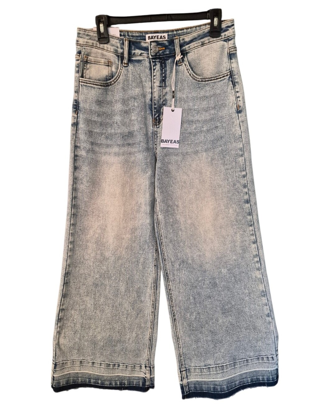 NWT Bayeas Maggie High Rise Wide Leg Jeans- 30. G26